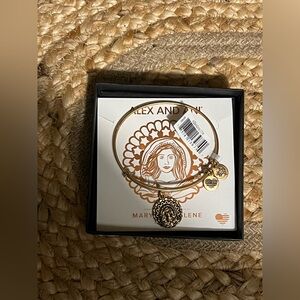 Alex and Ani Mary Magdalene Charm Bangle